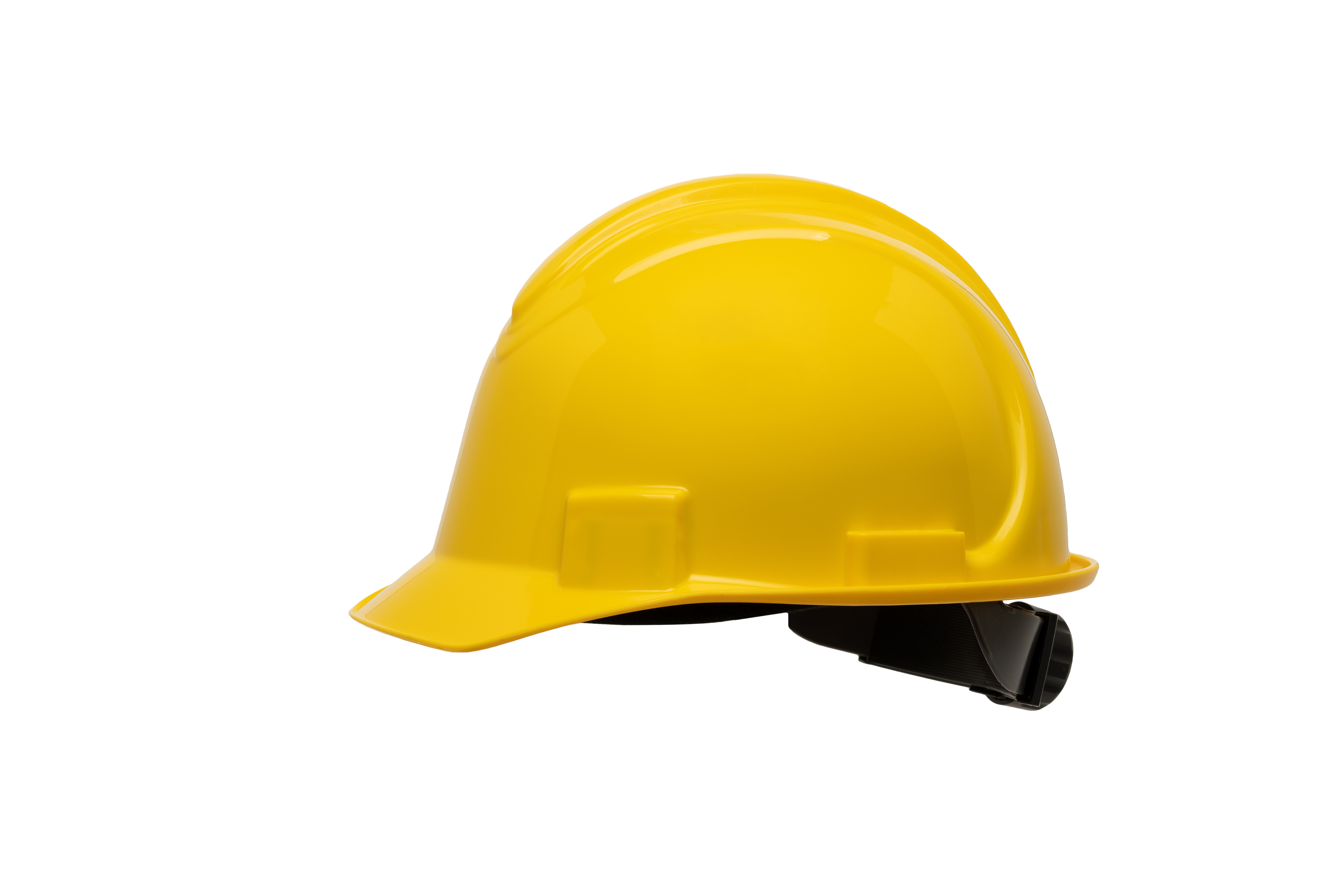 NORTH SHORT BRIM HARD HAT, NON-VENTED, YELLOW - Hard Hats